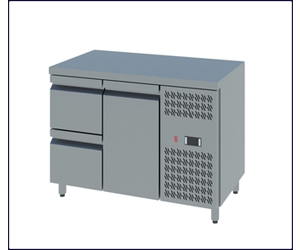 Counter Chillers with Doors and Drawers