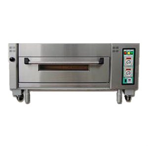 Single deck electric baking oven