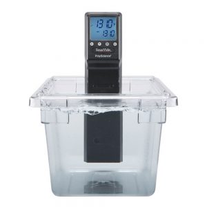 POLYSCIENCE SOUS VIDE PROFESSIONAL CHEF SERIES IMMERSION CIRCULATOR WITH POLYCARBONATE 18 LITRE TANK AND LID, SVC-AC2E