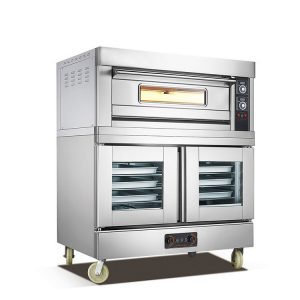 electric baking oven with two tray