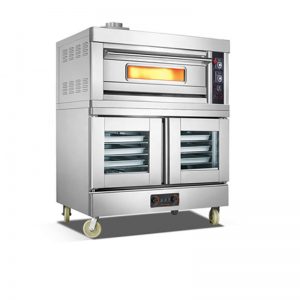 gas baking oven single deck