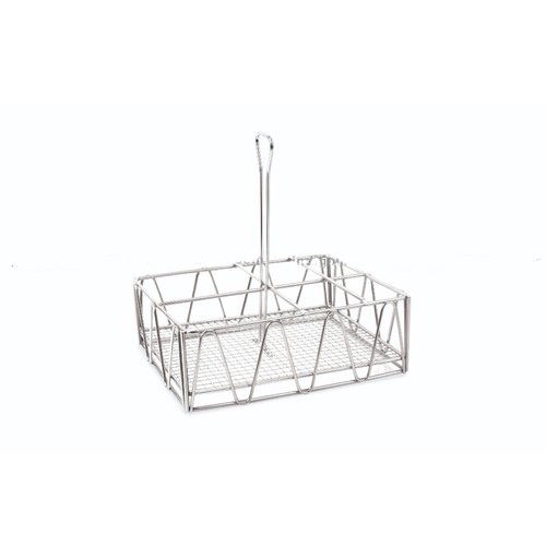 Stainless Steel Rectangular Type Table Caddy, Grydle & Sync