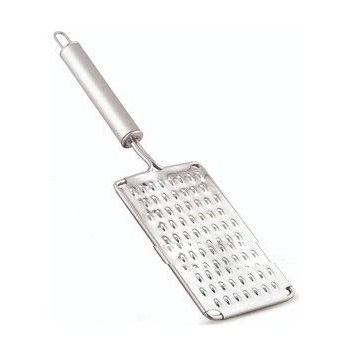 Stainless Steel Large Hole Type Grater With Pipe Handle, Grydle & Sync