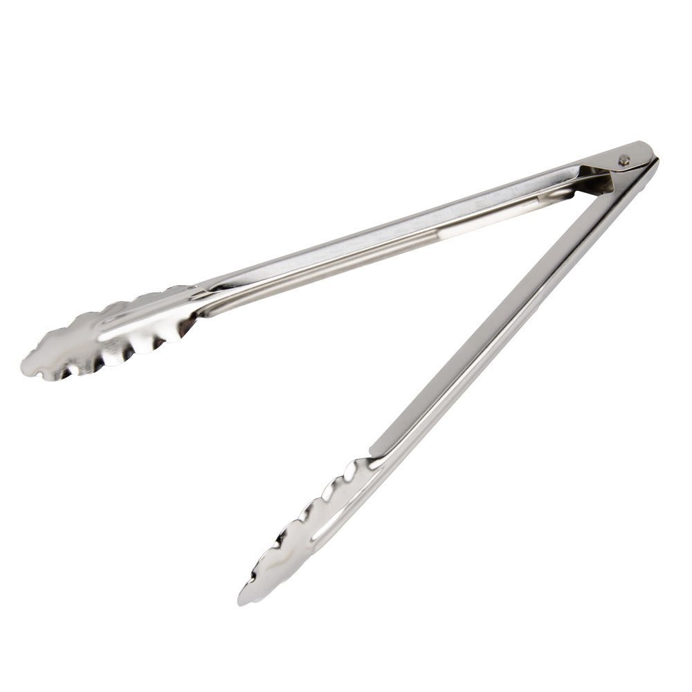 10.28 in. Stainless Steel Utility Tongs